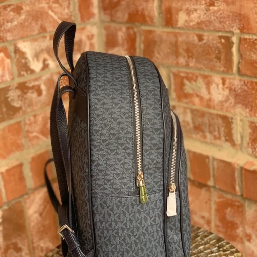Michael kors abbey large signature print backpack